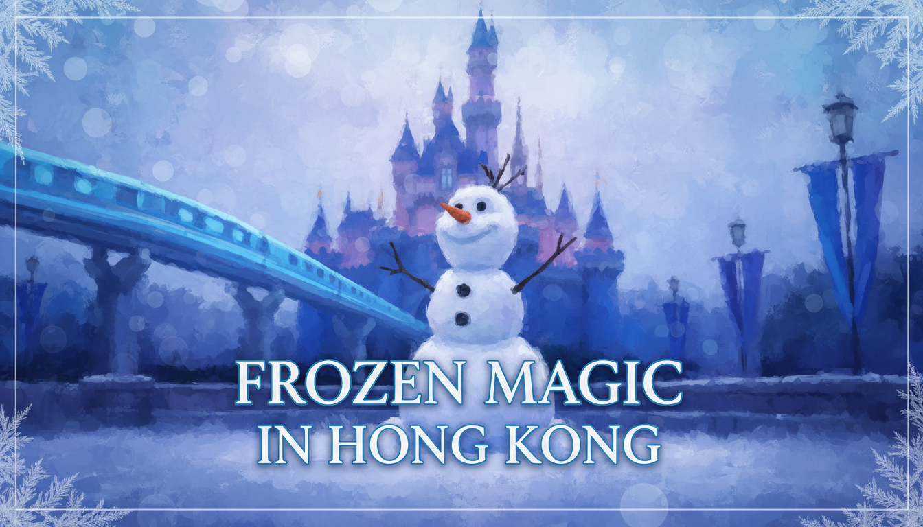 Arendelle’s Favorite Snowman is Officially Heading to Hong Kong Disneyland