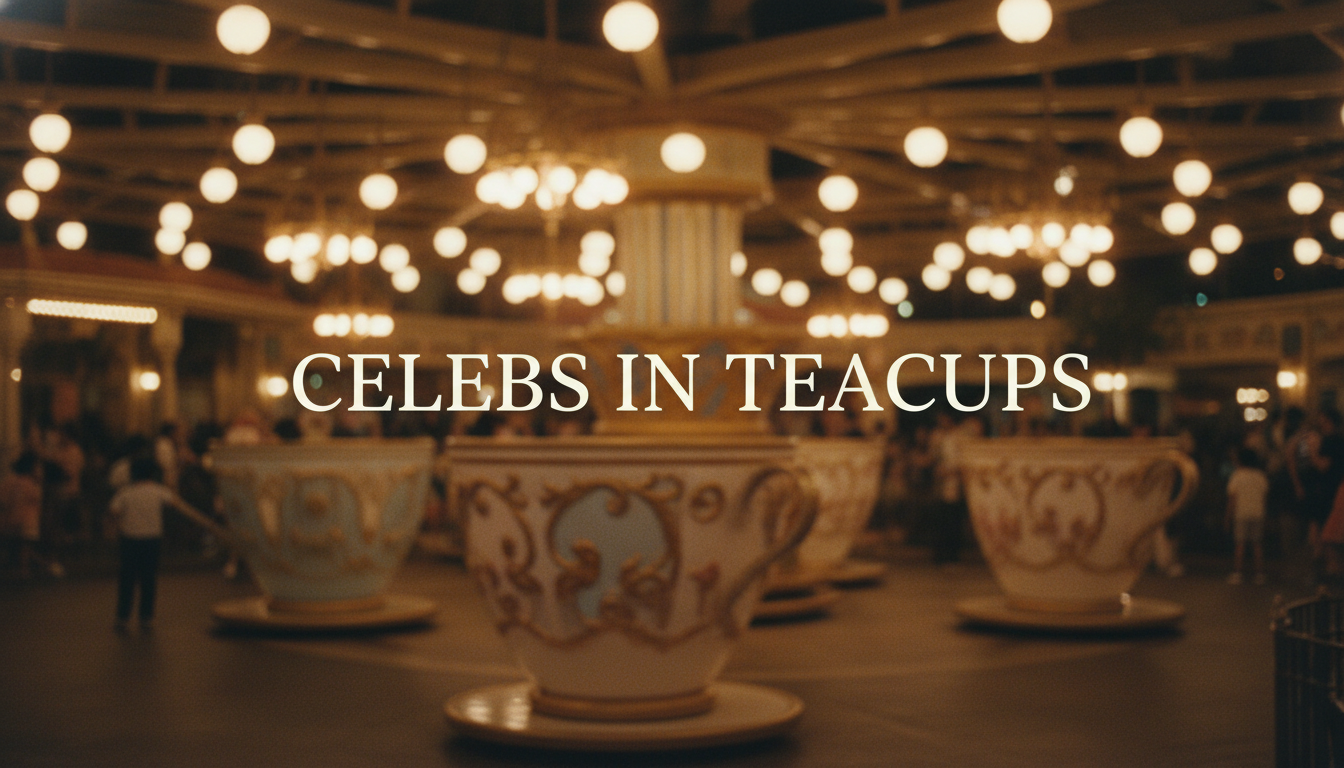 Paris Hilton Brings Her Signature Style to Disneyland for ‘Teacup Confessions’
