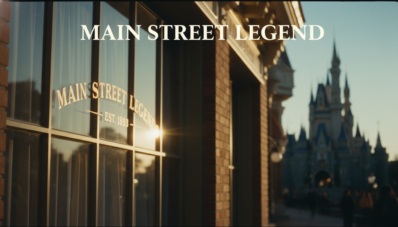 A True Legend: Kim Irvine Honored with Main Street, U.S.A. Window at Disneyland